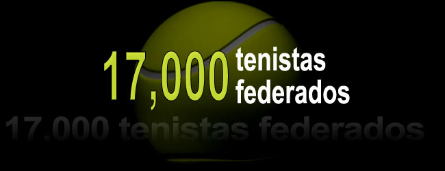17,000 tenistas federados