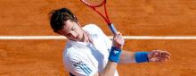 Andy Murray juega “basura” en Monte Carlo