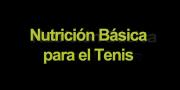 Nutrición Básica para el Tenis