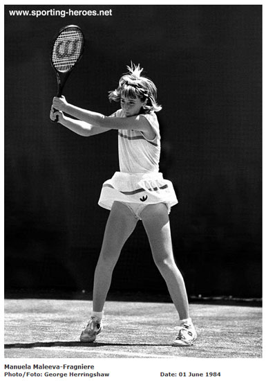 © http://www.sporting-heroes.net/tennis/switzerland/manuela-maleeva-fragniere-4401/wimbledon-1984-quarter-finalist_a05399/ Gallery image