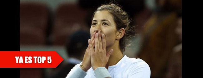 Muguruza sigue en ascenso