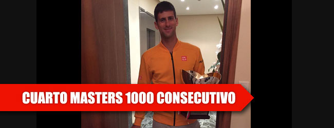 Djokovic se corona por segunda vez en Montecarlo 2015 y los Bryan por quinta