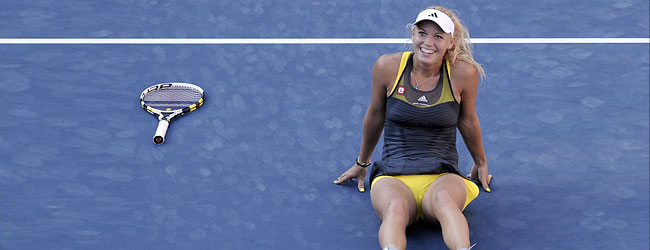 Wozniacki rebasa a Sharapova para convertirse en la más fashonista del tenis
