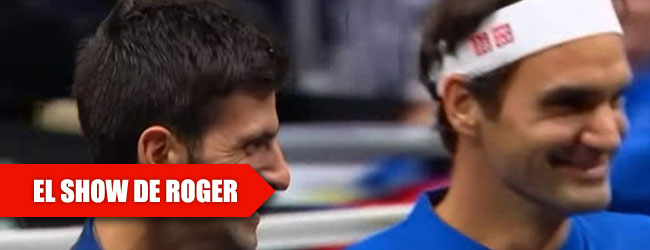 Lavier Cup: el show de Roger Federer visita Chicago