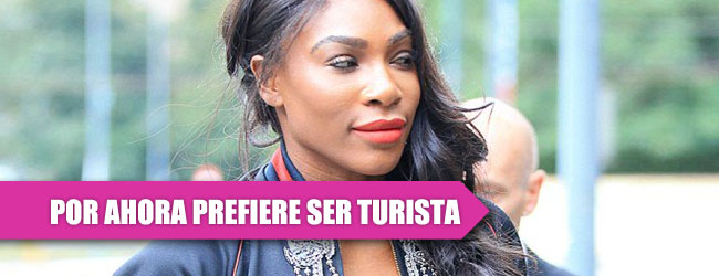 Serena se refugia de sus decepciones deportivas en MTV y la pasarela de Milan