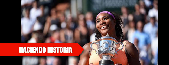 Serena logra su 20º Gran Slam
