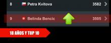 Bencic al TOP 10 y la inmortal Roberta Vinci, verdugo de Serena en el U.S. Open 2015
