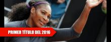 Serena vuelve a imponer su ley en Italia