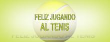 Feliz Jugando al Tenis