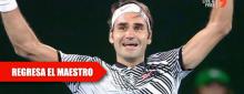 Federer llega a la mayoría de edad en Grand Slams