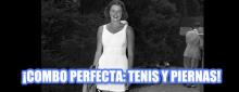 ¡El tenis siempre ha sido una buena excusa para enseñar piernas!