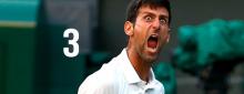 Novak Djokovic Wimbledon 2019 tres tie breakers