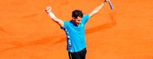 Dominic Thiem en Roland Garros 2019