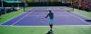 Práctica en Indian Wells de Novak Djokovic